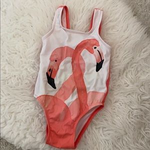 5T Flamingo one piece suit